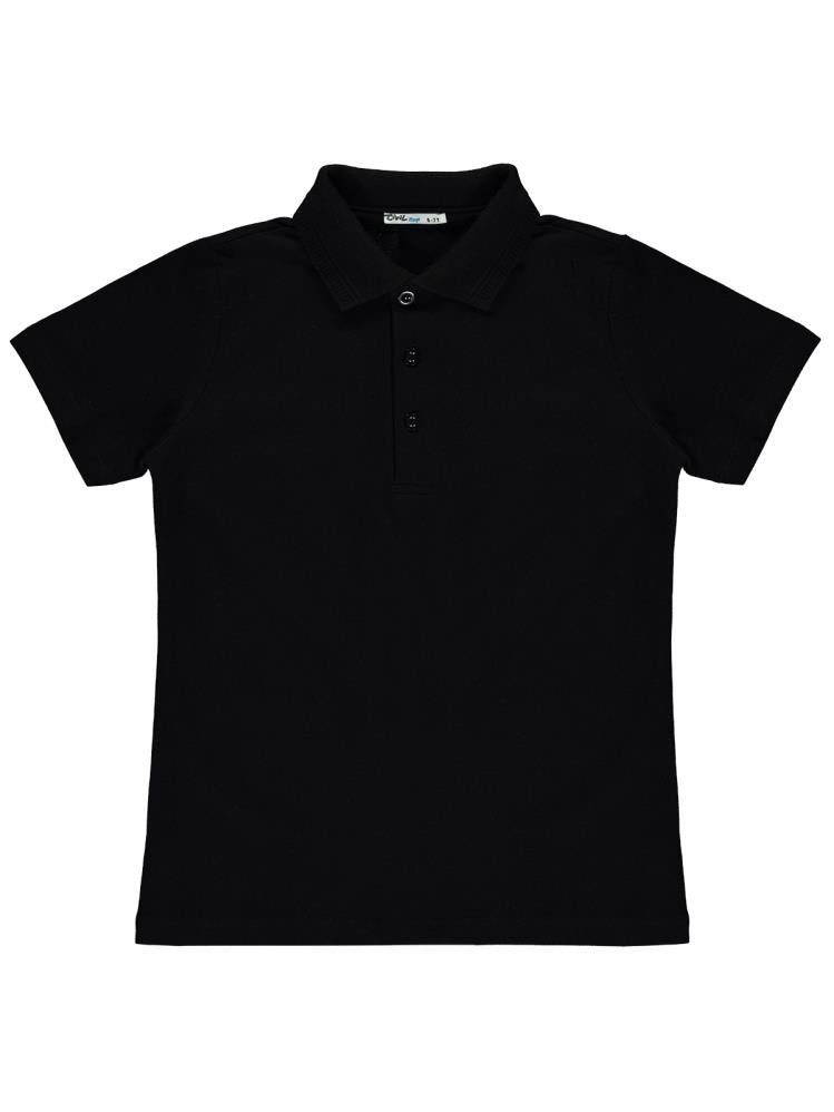 Civil Boys Basic Lakos 6-9 Yaş Tshirt - Siyah