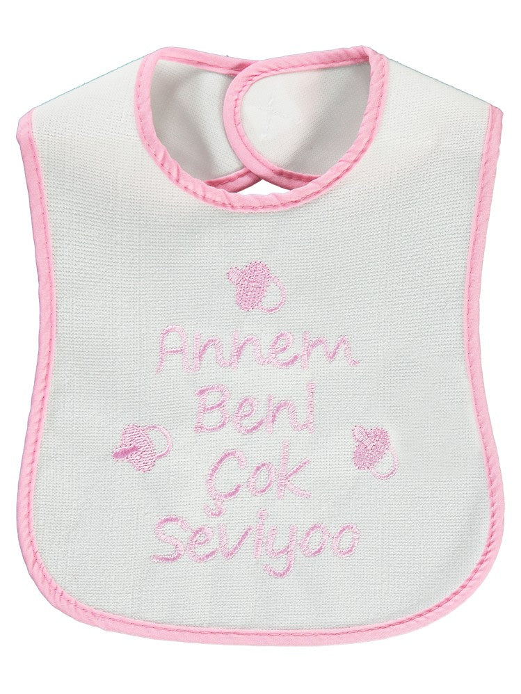 Civil Baby Bebek Mama Önlüğü 0-24 Ay - Pembe