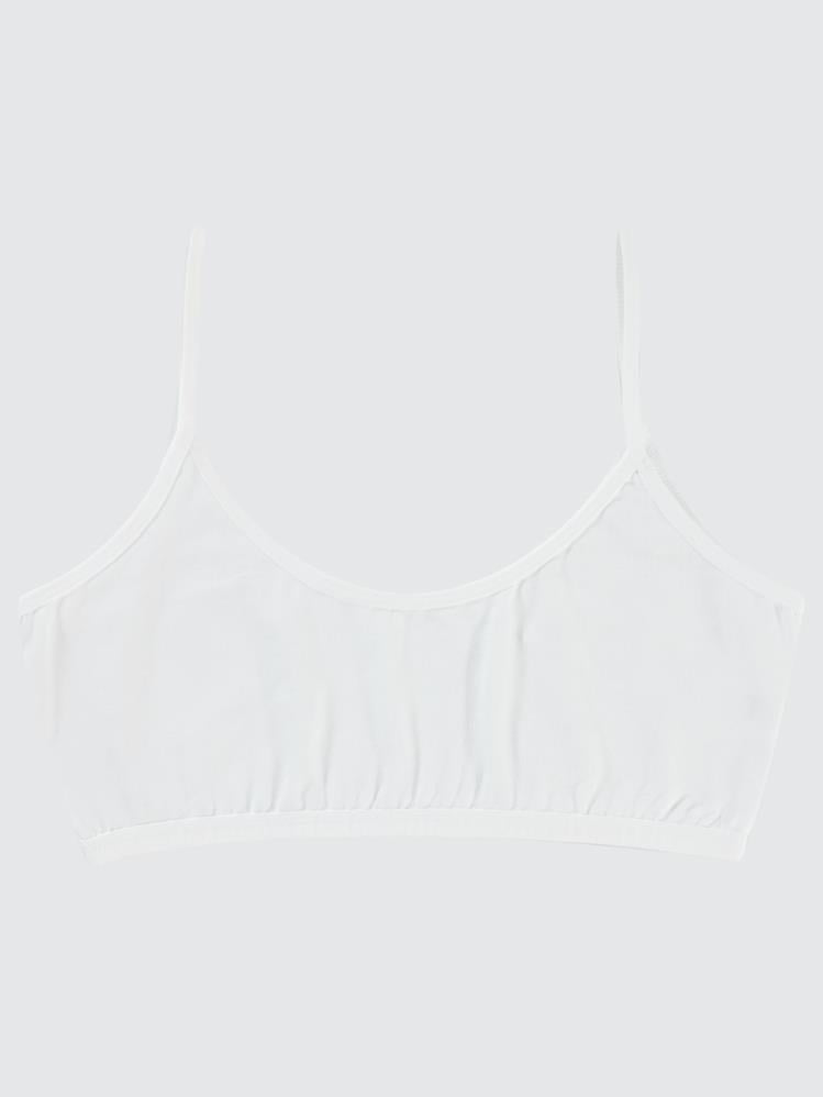 Civil Girls 8-14 Yaş Alıştırma Sütyeni - Beyaz
