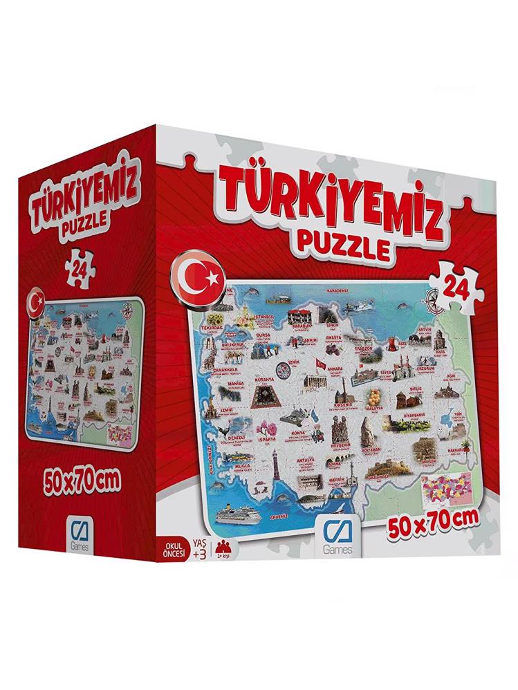 Türkiyemiz Yer Puzzle
