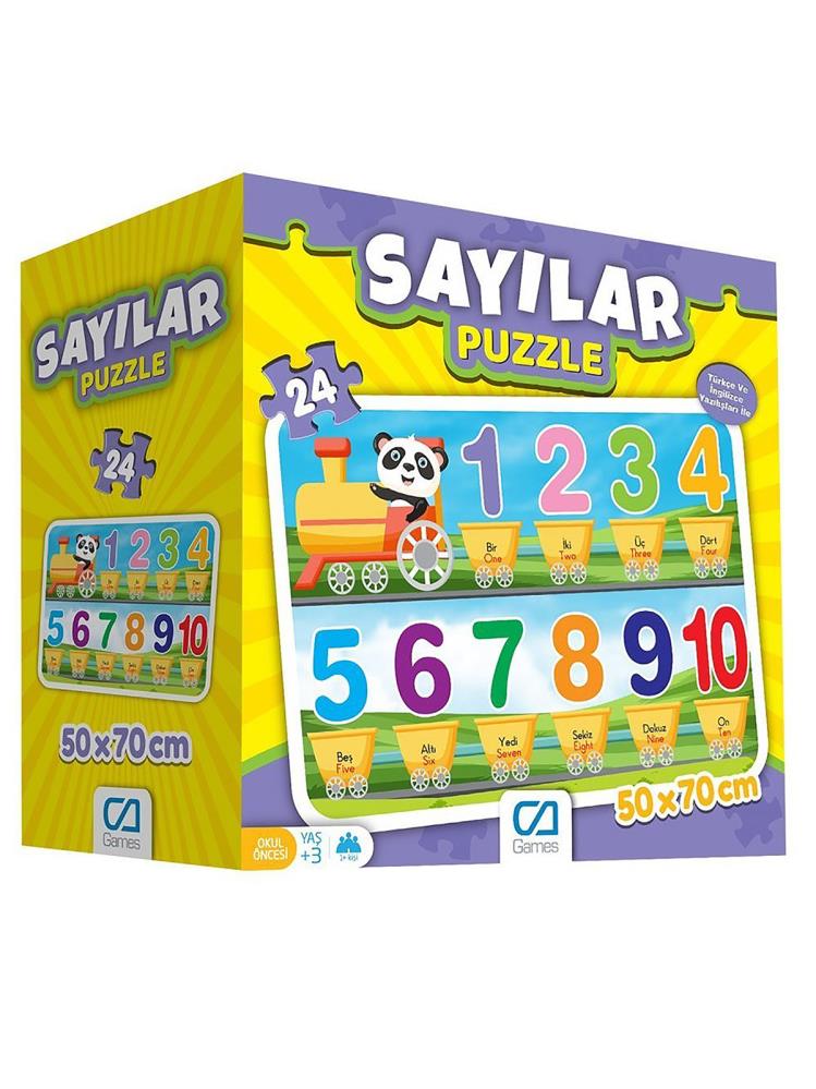 Oyuncak Sayılar Yer Puzzle