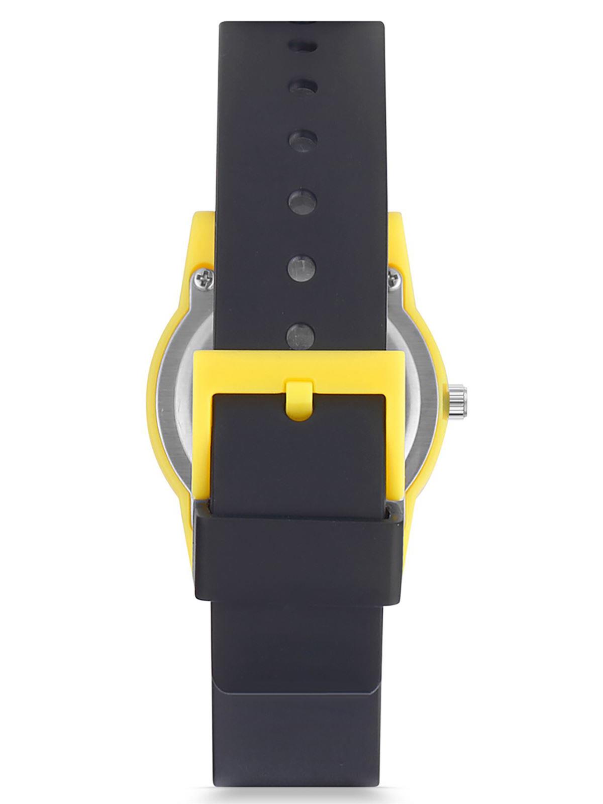 Rodium Analog Su Geçirmez Kol Saati - Siyah