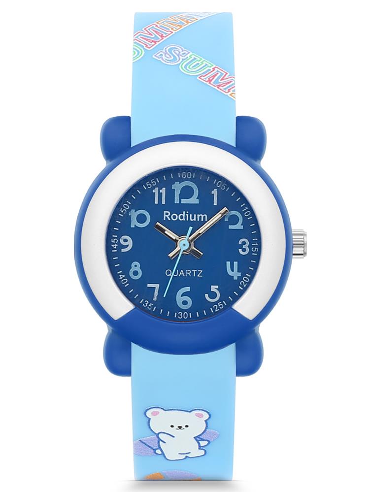 Rodium Analog Çocuk Kol Saati - Mavi