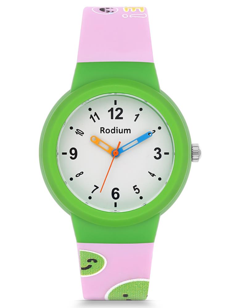 Rodium Analog Çocuk Kol Saati - Pembe