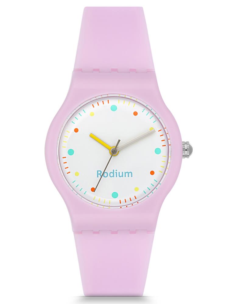 Rodium Analog Çocuk Kol Saati - Pembe