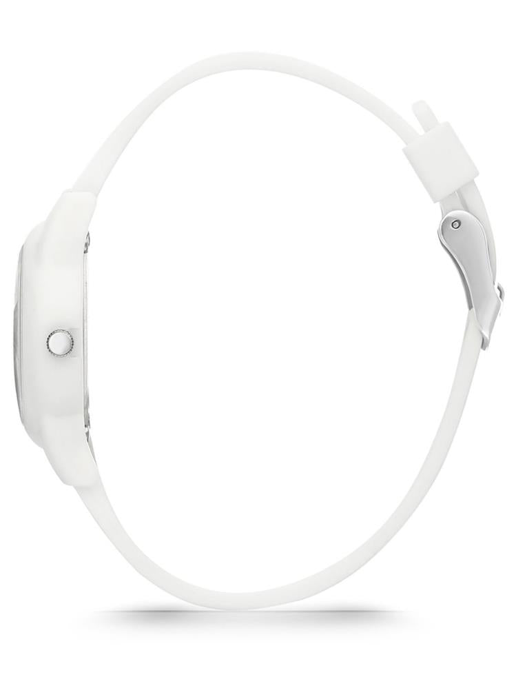 Rodium Analog Su Geçirmez Kol Saati - Beyaz