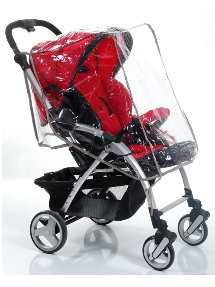 Kujju Çift Yönlü Bebek Arabası Yağmurluğu