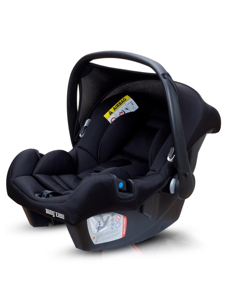 Baby Enzo Taşıma Ana Kucağı / Oto Koltuğu 0-13 kg - Siyah