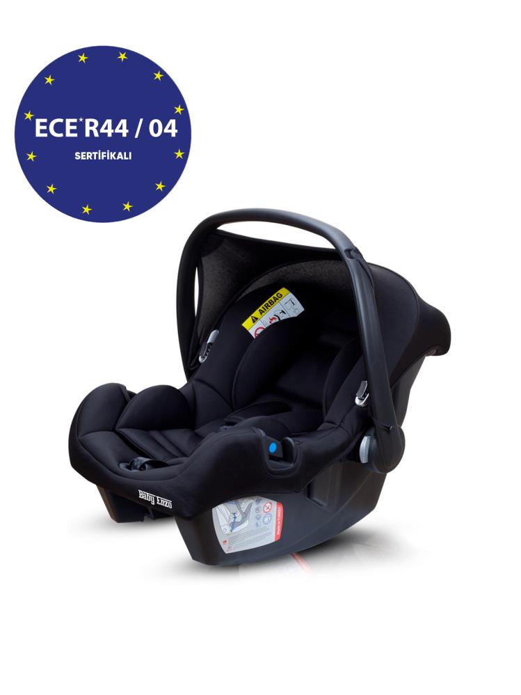 Baby Enzo Taşıma Ana Kucağı / Oto Koltuğu 0-13 kg - Siyah