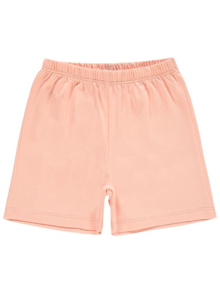 Civil Baby Yandan Dikişli 6-18 Ay Unisex Şort - Pudra