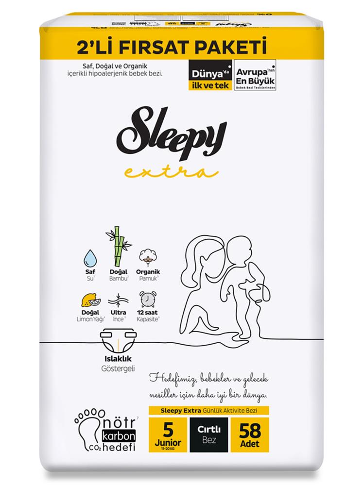 Sleepy Extra 2Li Fırsat Junıor 58'li