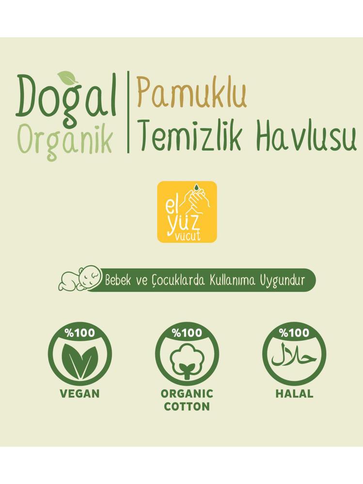 Sleepy Doğal&Organik Temizlik Havlusu 12x50 Adet