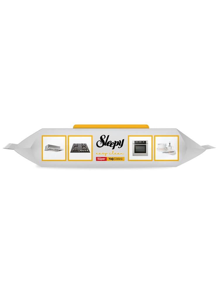 Sleepy Easy Clean Süper Yağ Çözücü Yüzey Temizlik Havlusu&Mendili 30 Yaprak