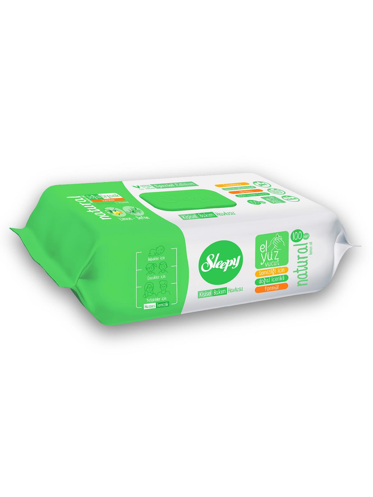 SLEEPY KİŞİSEL BAKIM NATURAL 100 lü