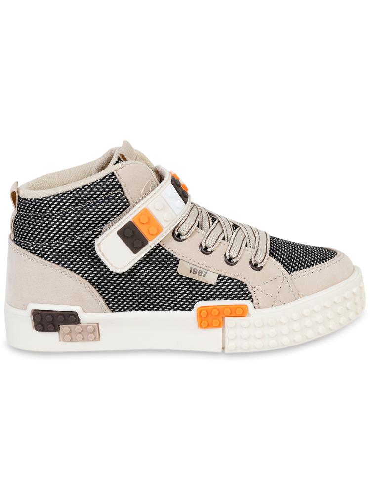 Mpone Ft Sports Casual Erkek Çocuk Spor Ayakkabı 31-35 Numara - Bej