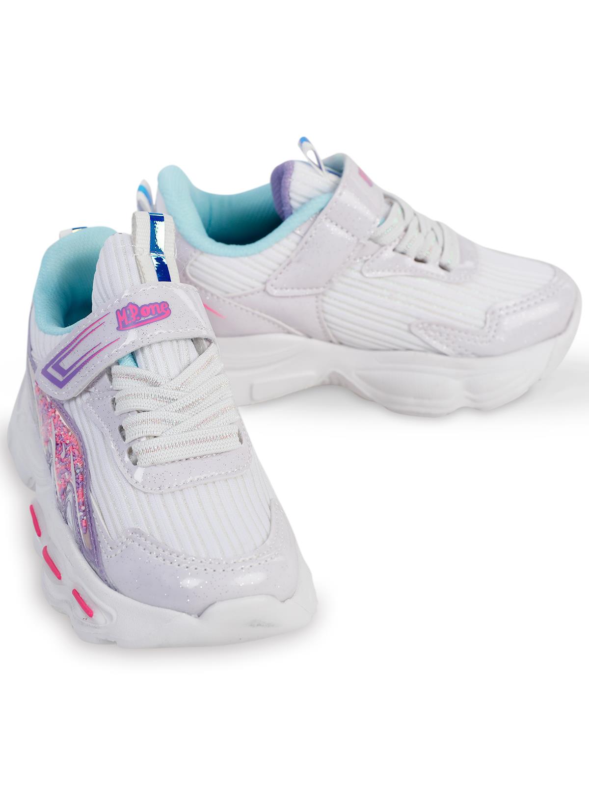 Mp Kız Çocuk Spor Ayakkabı 26-30 Numara - Beyaz