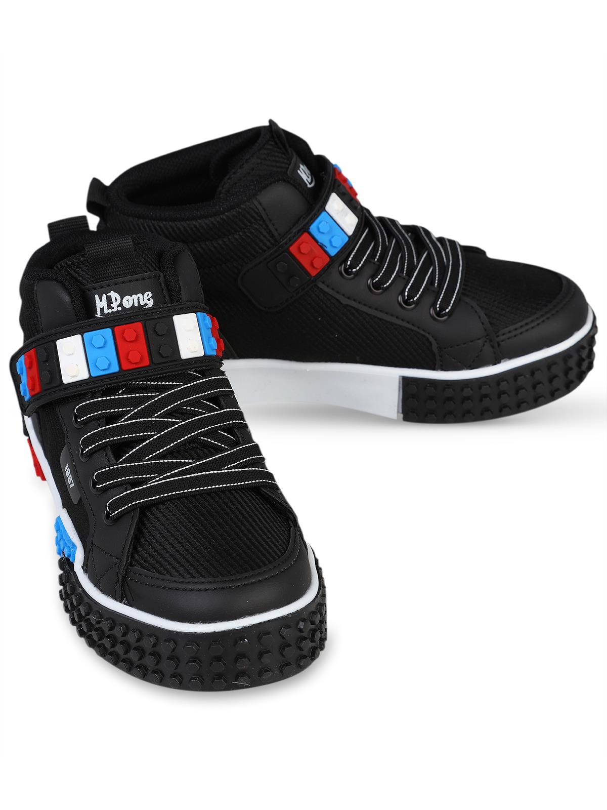 MPONE FT SPORTS CASUAL | Okul Kreş ve Günlük Kullanım - Siyah