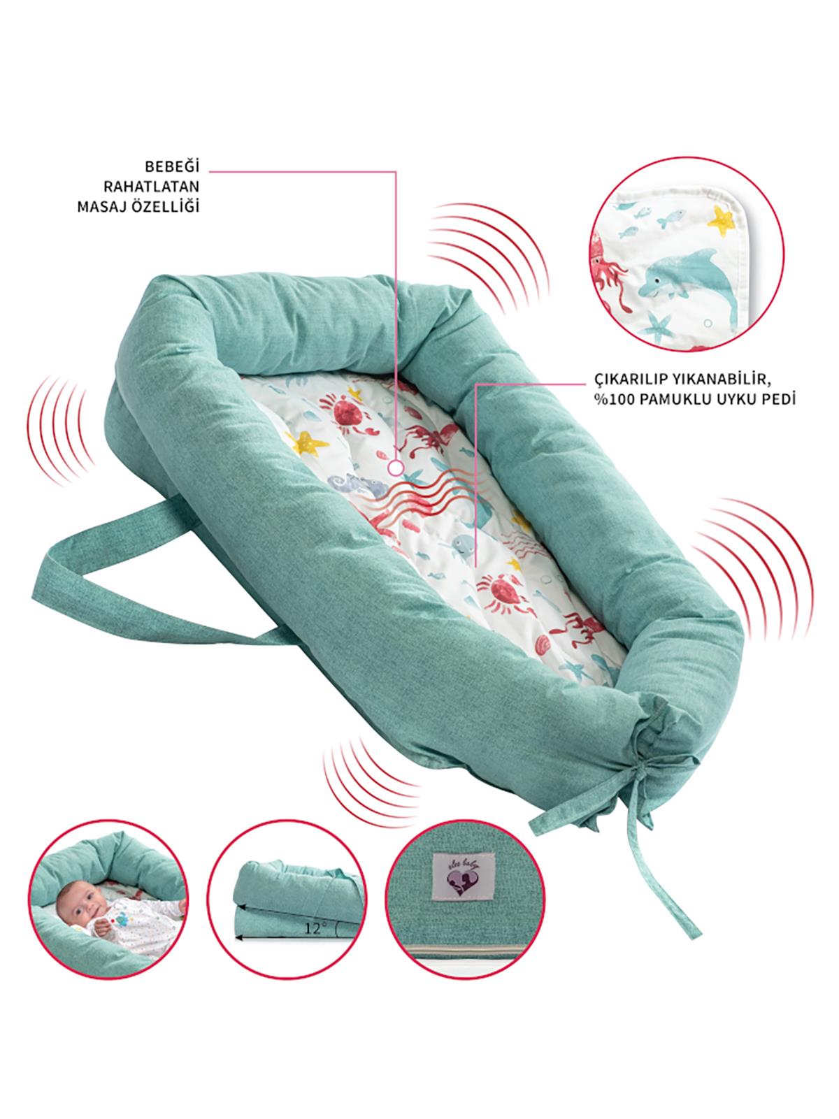 E&E Baby Masajlı Relax Pilli Bebek Reflü Yatağı