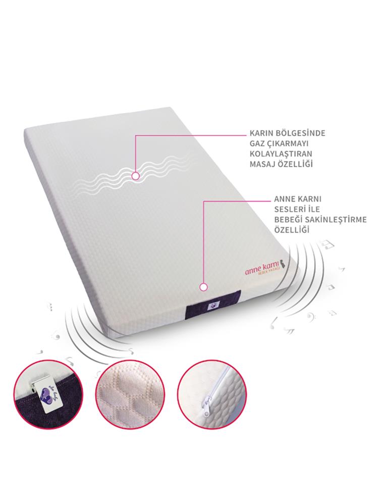 E&E Baby Masaj Yapan Bambu Bebek Yatağı 60x120