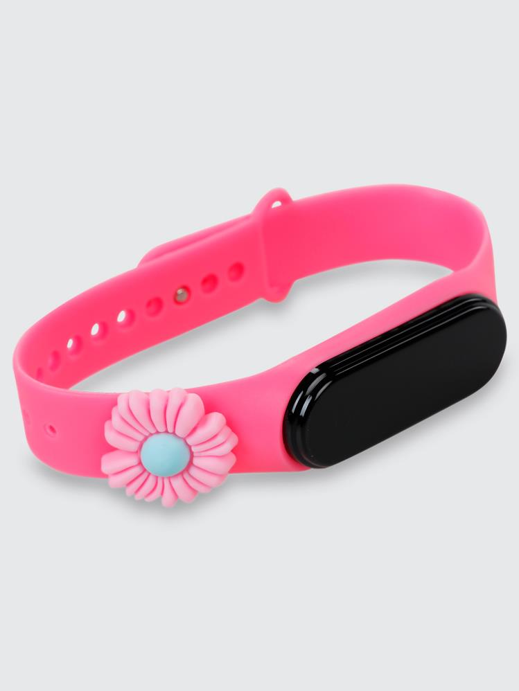 Rodium Led Çocuk Saat - Fusya