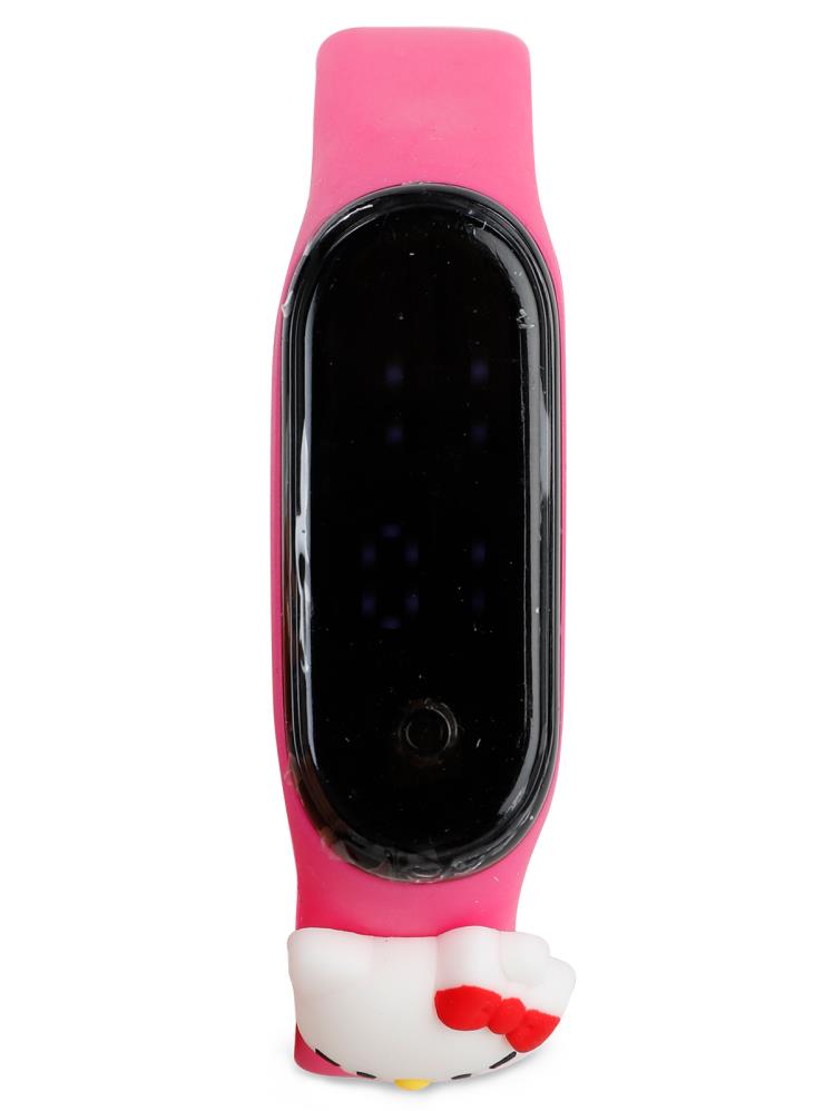 Rodium Led Çocuk Saat - Fusya