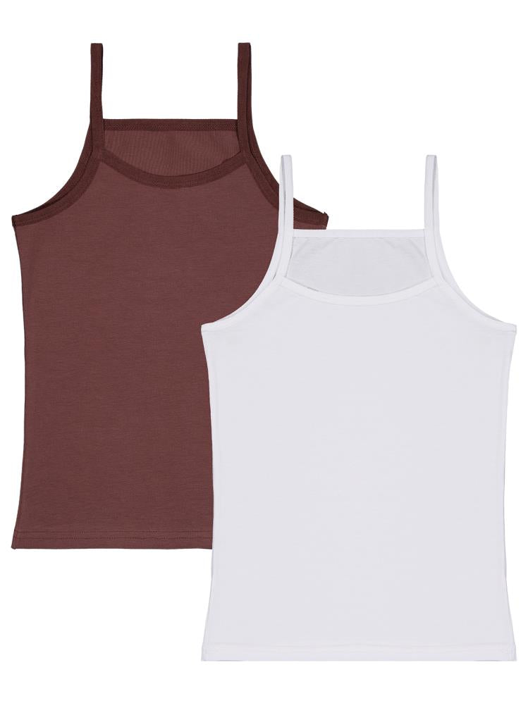 Domi Kids Mocha 2-8 Yaş Kız Çocuk 2'li Atlet