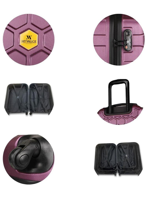 My Valice Honey Abs Küçük Kabin Boy Valiz - Lila