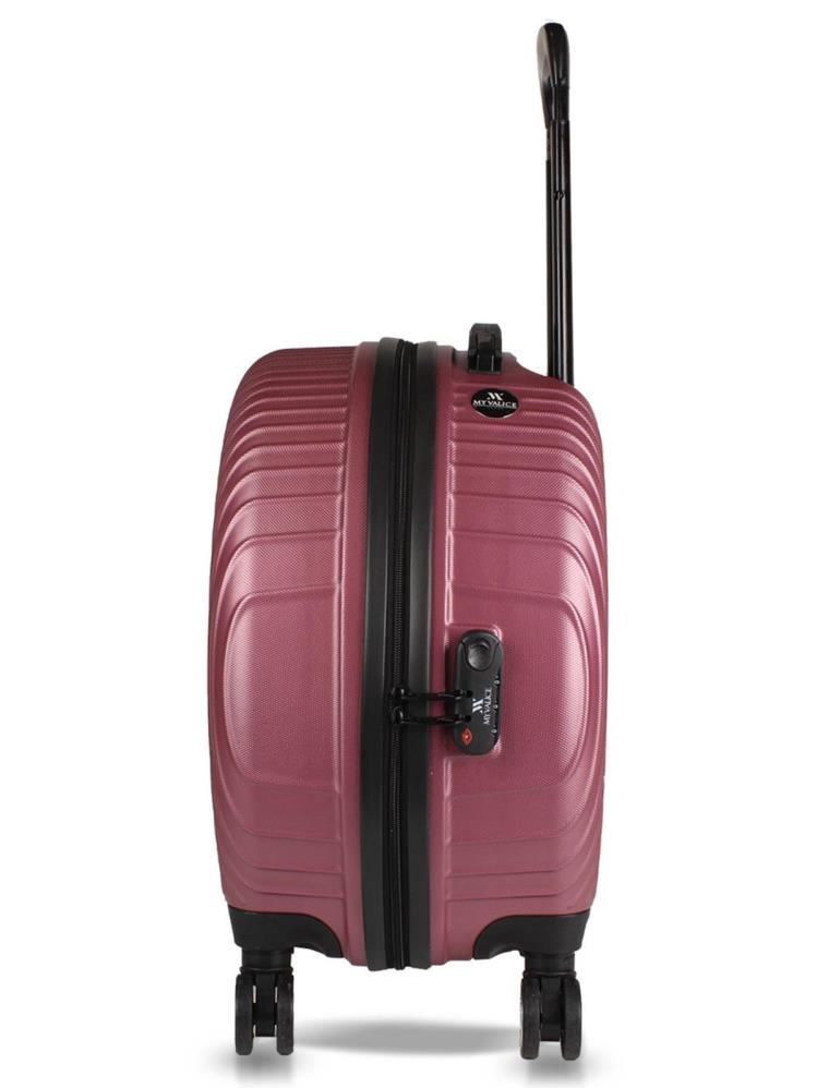 My Valice Bubble Abs Yuvarlak Valiz - Sarı