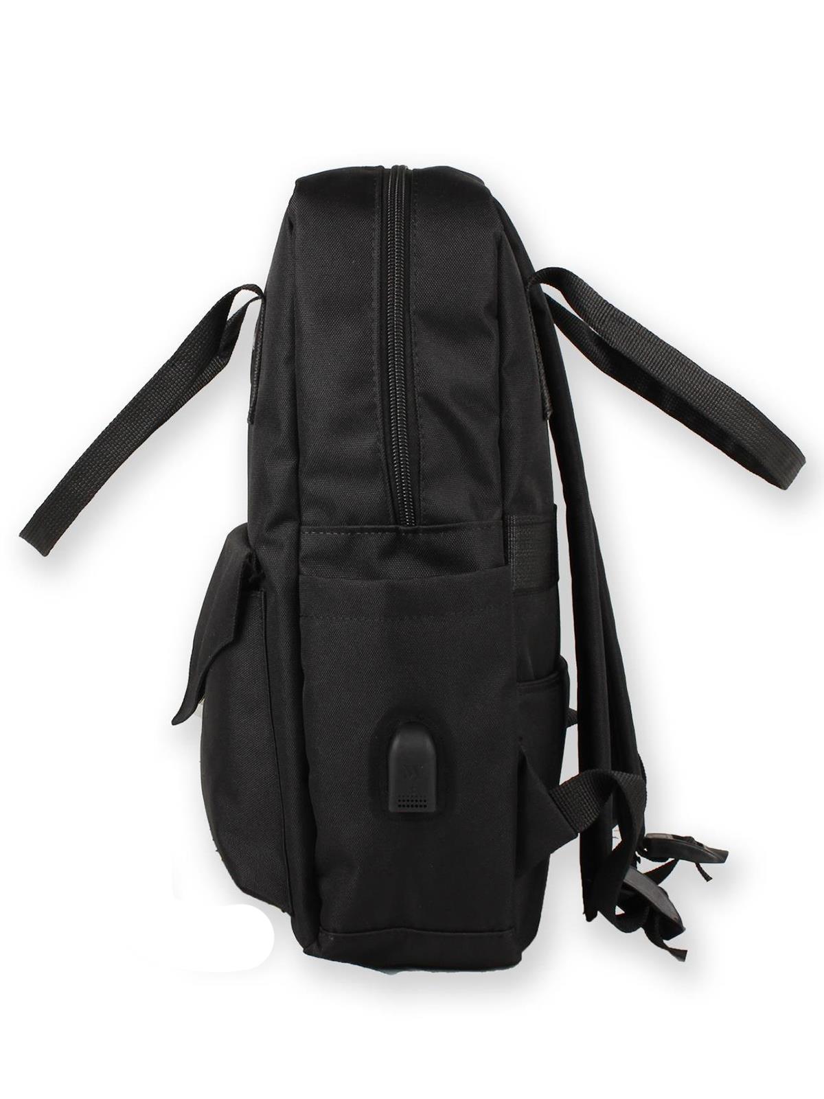 My Valice Smart Bag Post Usb Şarj Girişli Sırt Çantası - Siyah