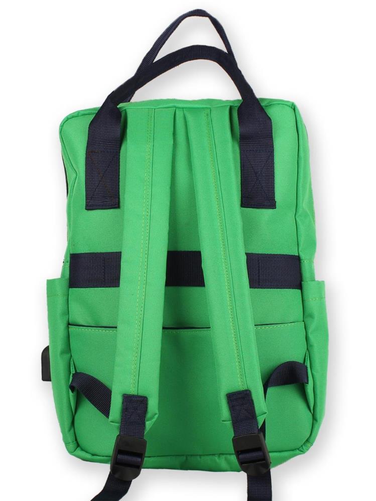 My Valice Smart Bag Post Usb Şarj Girişli Sırt Çantası - Yeşil