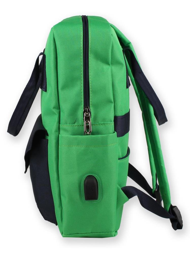 My Valice Smart Bag Post Usb Şarj Girişli Sırt Çantası - Yeşil