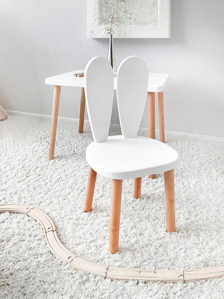 Bee Smart Naturel Tek Sandalyeli Masa Set