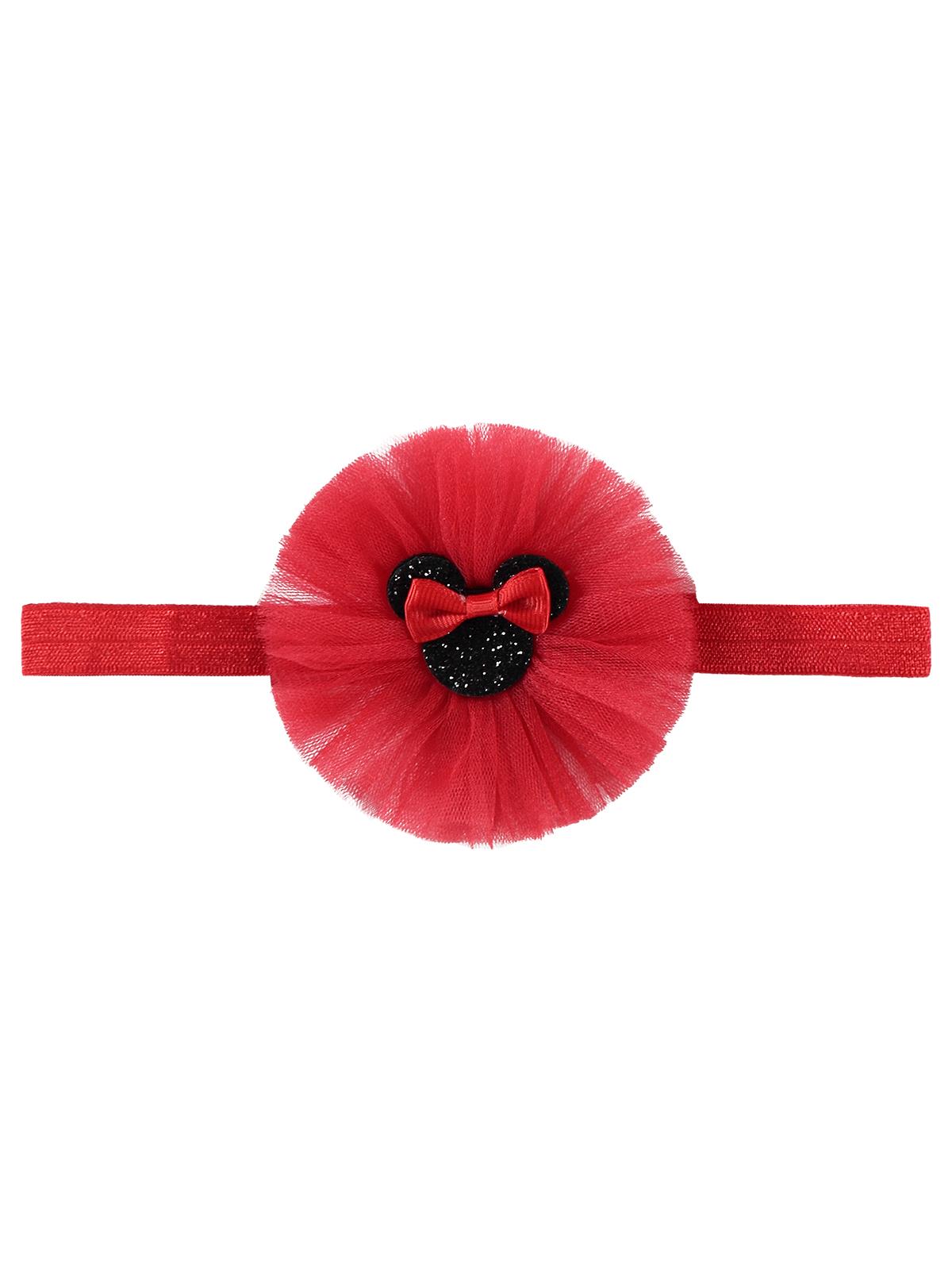 Civil Tüllü Saç Bandana - Kırmızı