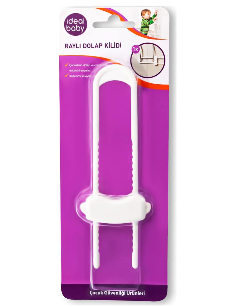 İdeal Baby Raylı Dolap Kilidi