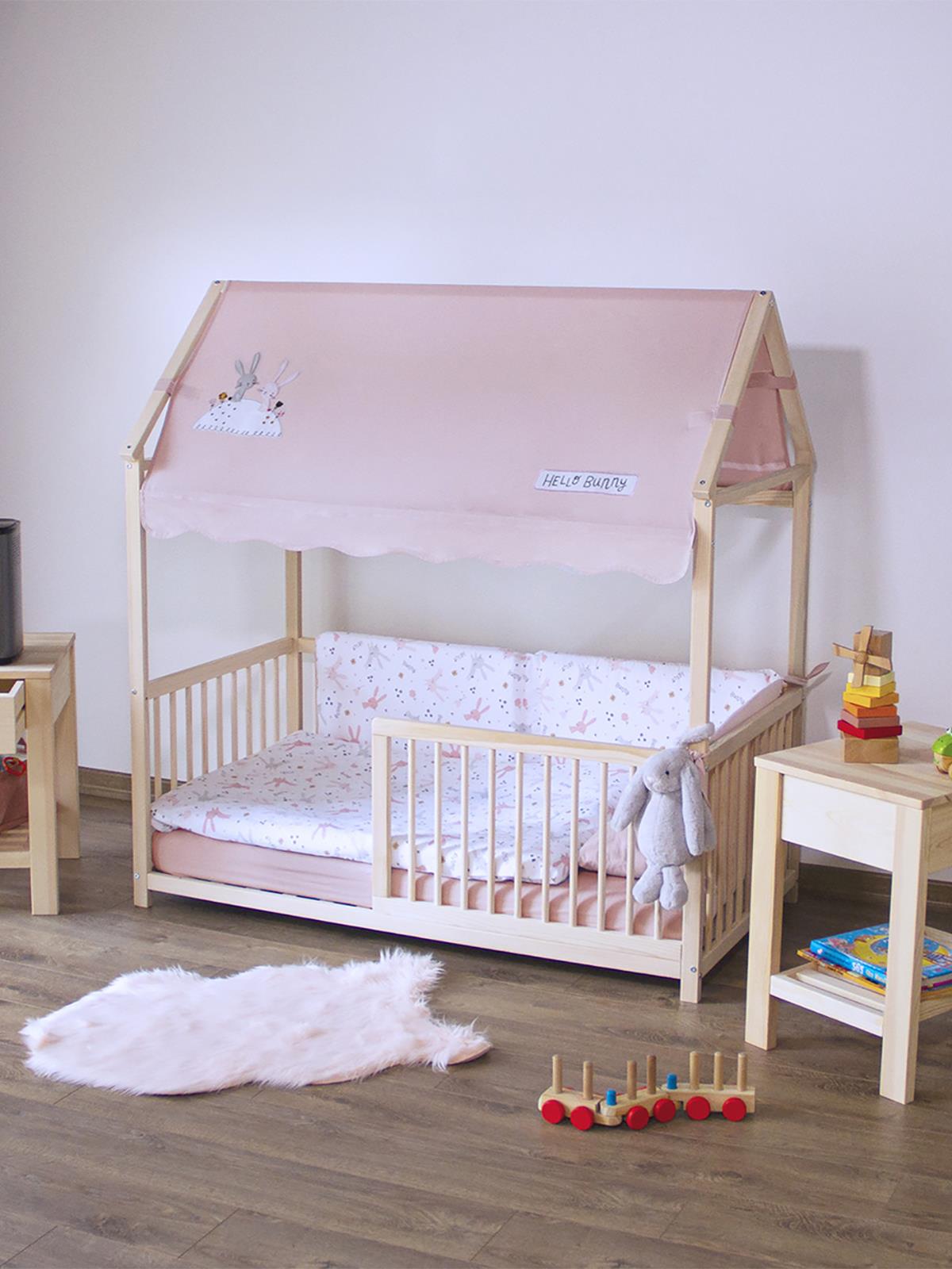 Kukka Doğal Ahşap Montessori Yatak 70x140 cm