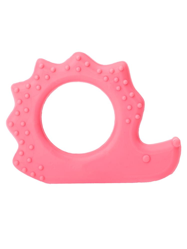 Pandish Kirpi Silikon Diş Kaşıyıcı - Pembe