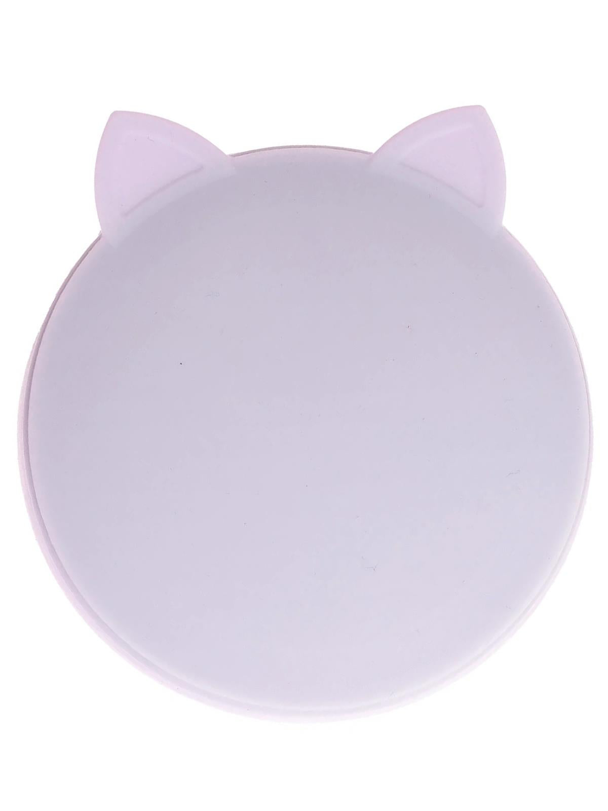 Pandish KitTen Vakum Tabanlı Kapaklı Silikon Kase - Lila