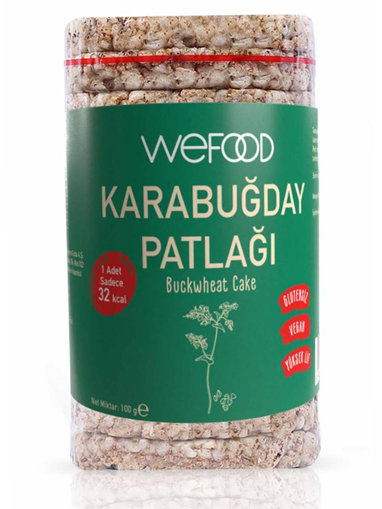 Wefood Glutensiz Karabuğday Patlağı