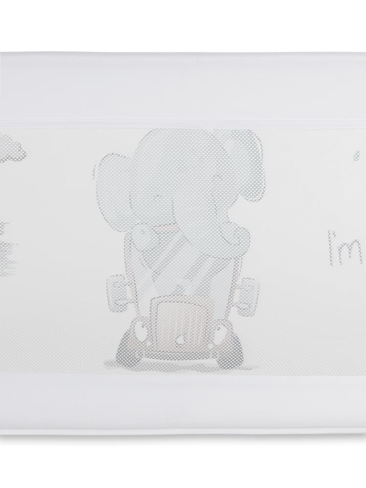 Kujju Katlanabilir Yatak Bariyeri 150 cm - Beyaz