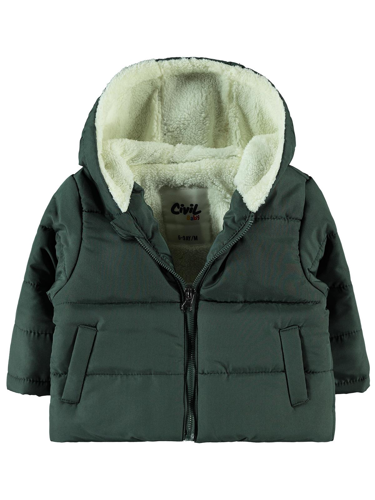 Civil Baby Düz 6-18 Ay Mont - Haki