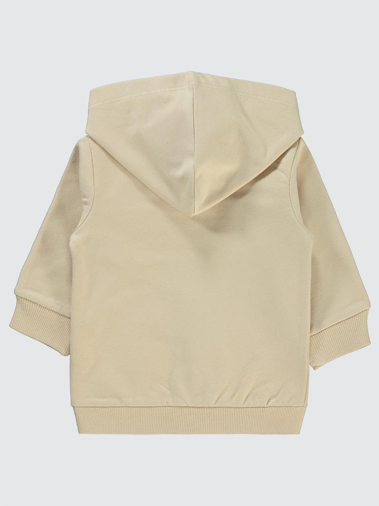 Civil Baby Civil Arma Etiketli 6-18 Ay Hırka - Kahverengi