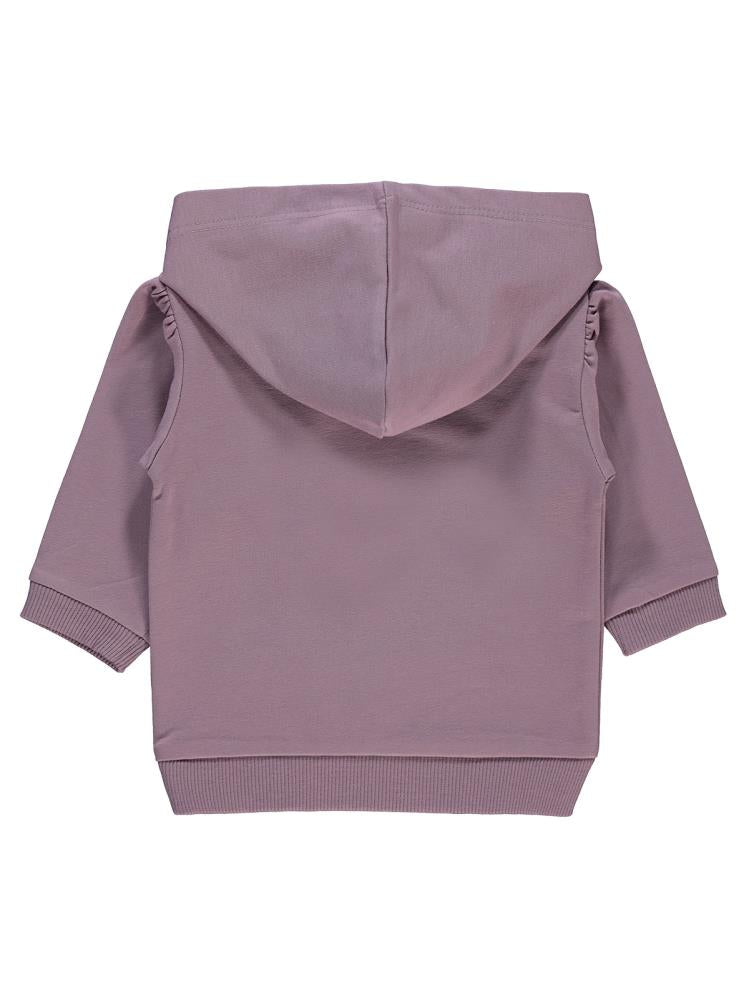 Civil Baby Basic Arma Etiketli 6-18 Ay Sweatshirt - Lila