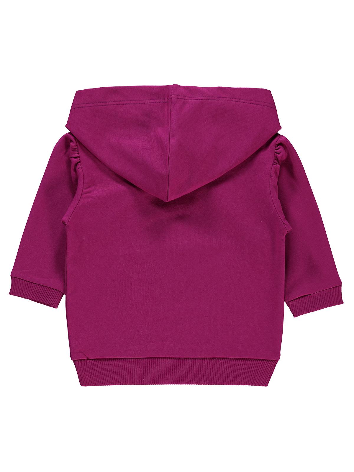 Civil Baby Basic Arma Etiketli 6-18 Ay Sweatshirt - Lila