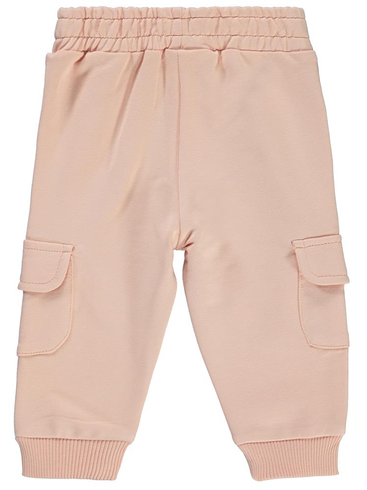 Civil Baby Kargo Cepli Jogger 6-18 Ay Eşofman Altı - Pudra