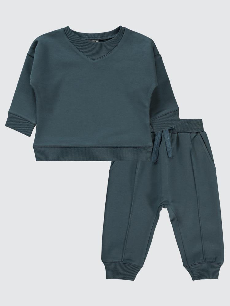 Civil Baby Basic 6-18 Ay Takım - Gri