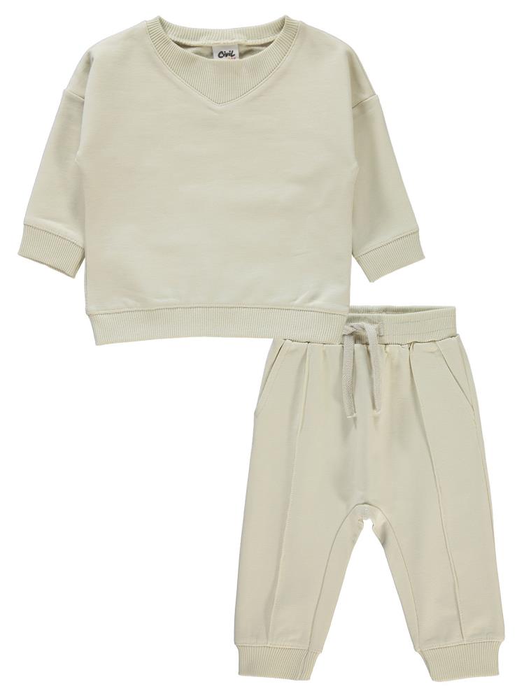 Civil Baby Basic 6-18 Ay Takım - Gri