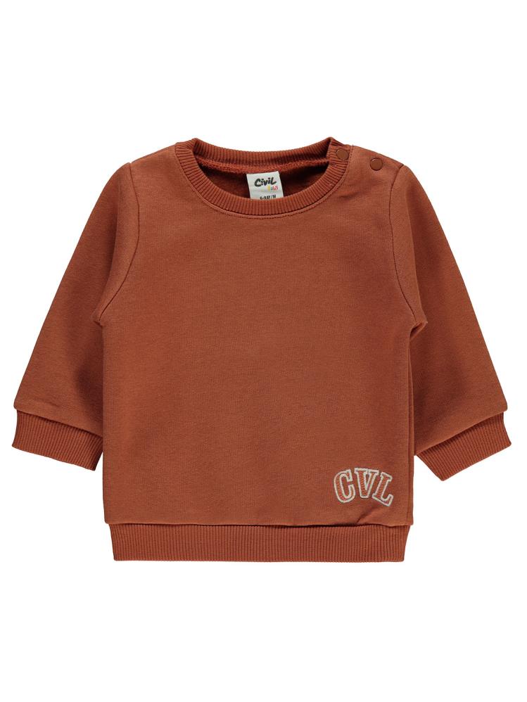Civil Baby Cvl 6-18 Ay Sweatshirt - Turuncu