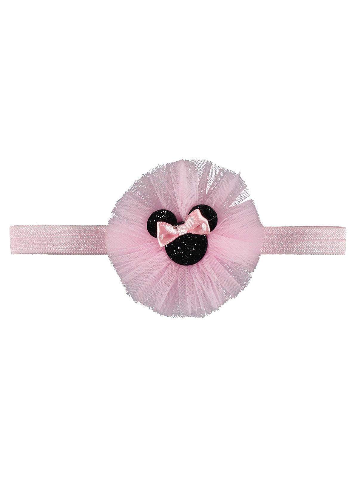 Civil Tüllü Saç Bandana - Pembe