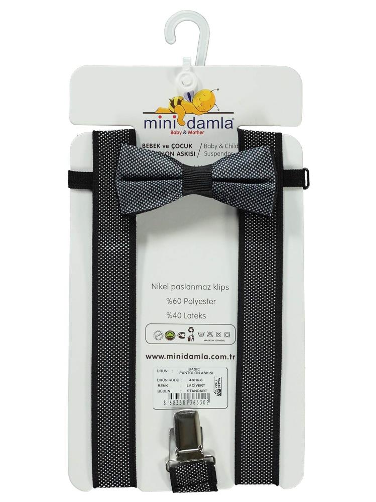 Minidamla Basic Pantolon Askısı - Lacivert