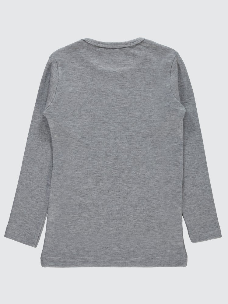 Civil Girls Termal 10-13 Yaş Sweatshirt - Gri